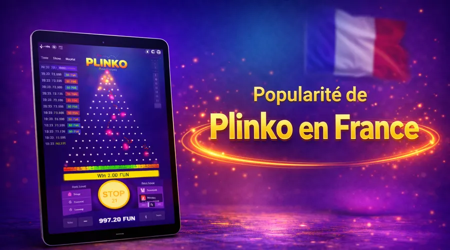Popularité de Plinko en France